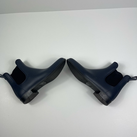 Sam Edelman Womens Size 9 Tinsley Matte Blue Rubber Rain Boots Waterproof Preppy - Picture 7 of 9